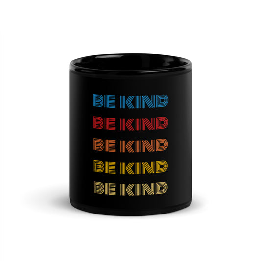 Black Glossy Mug / printed