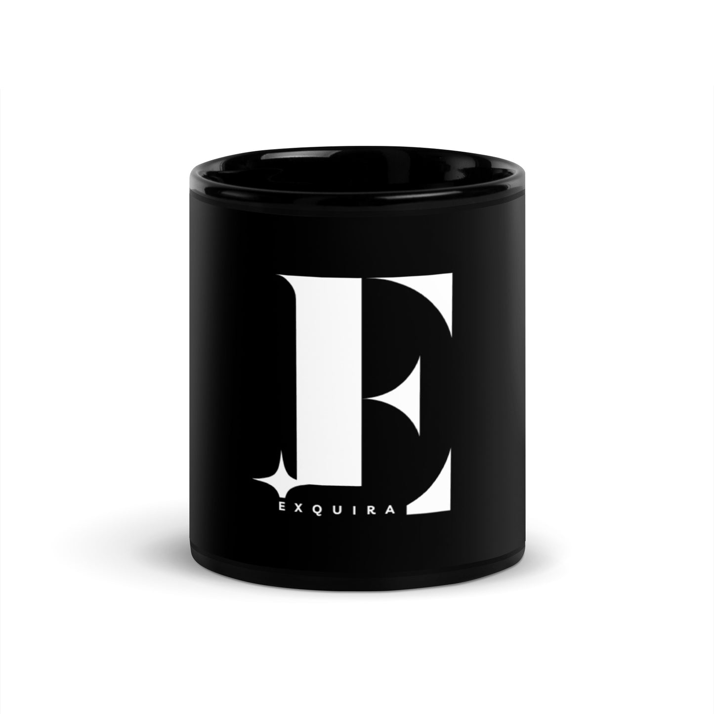 Our logo - (Black Glossy Mug