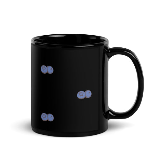 Black Glossy Mug / printed