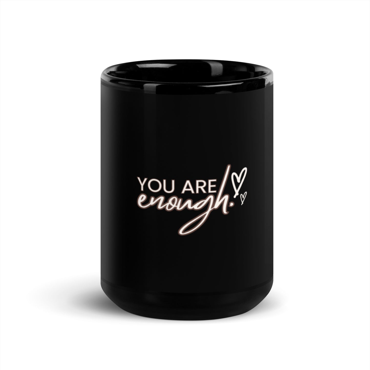 Black Glossy Mug / printed