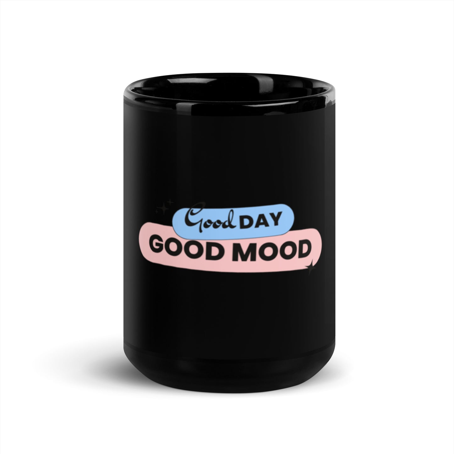 Black Glossy Mug / printed