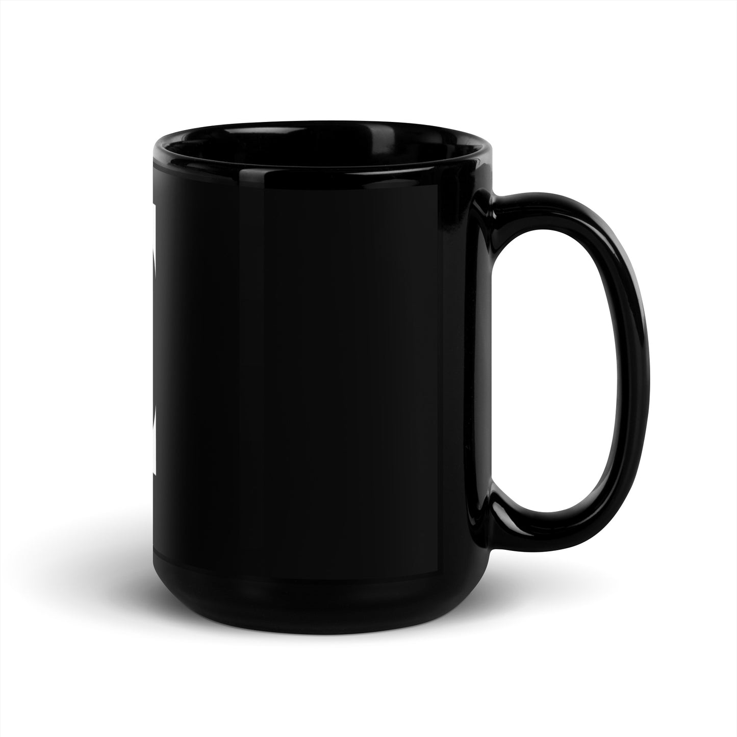 Our logo - (Black Glossy Mug