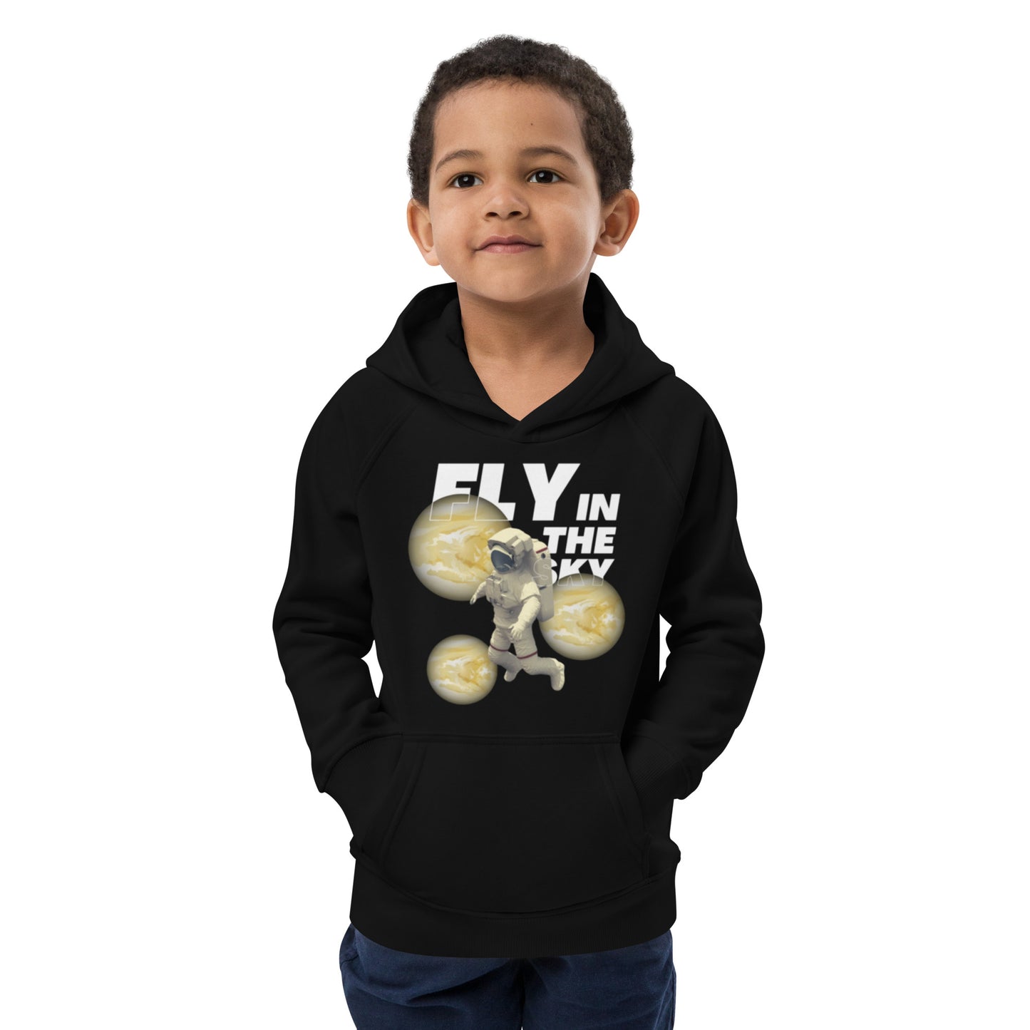 Kids eco hoodie / Graphic hoodie