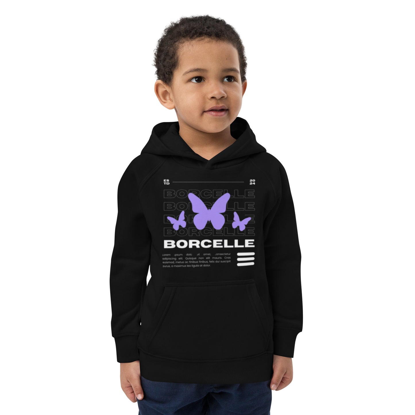 Kids eco hoodie / Graphic hoodie