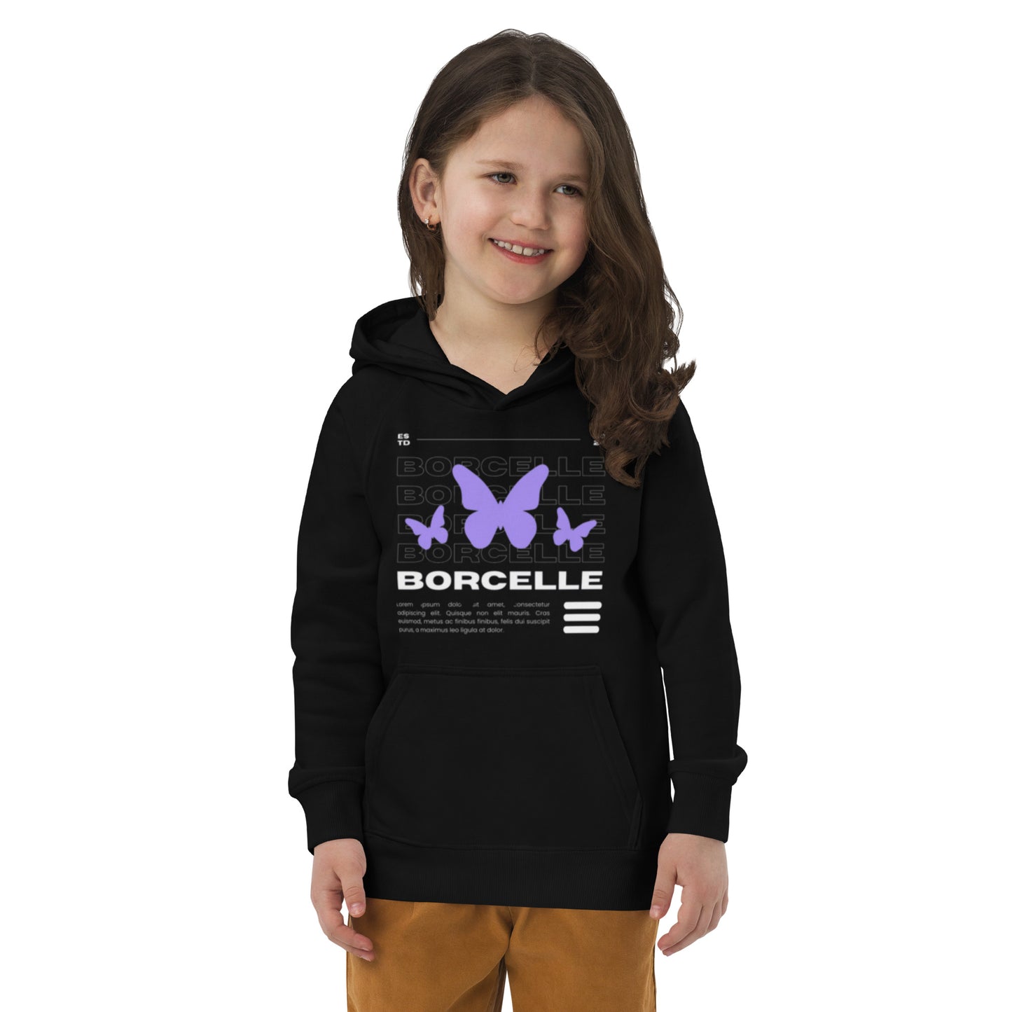 Kids eco hoodie / Graphic hoodie