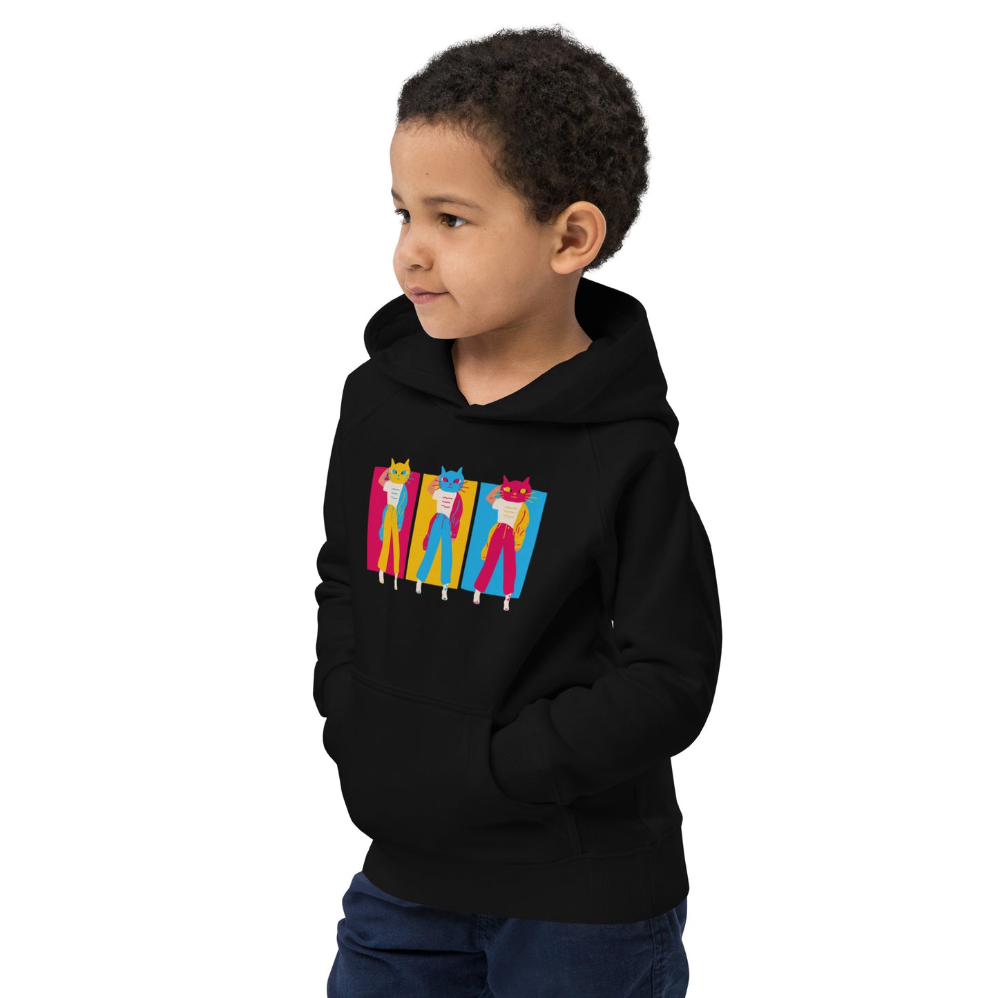 Kids eco hoodie / Graphic hoodie