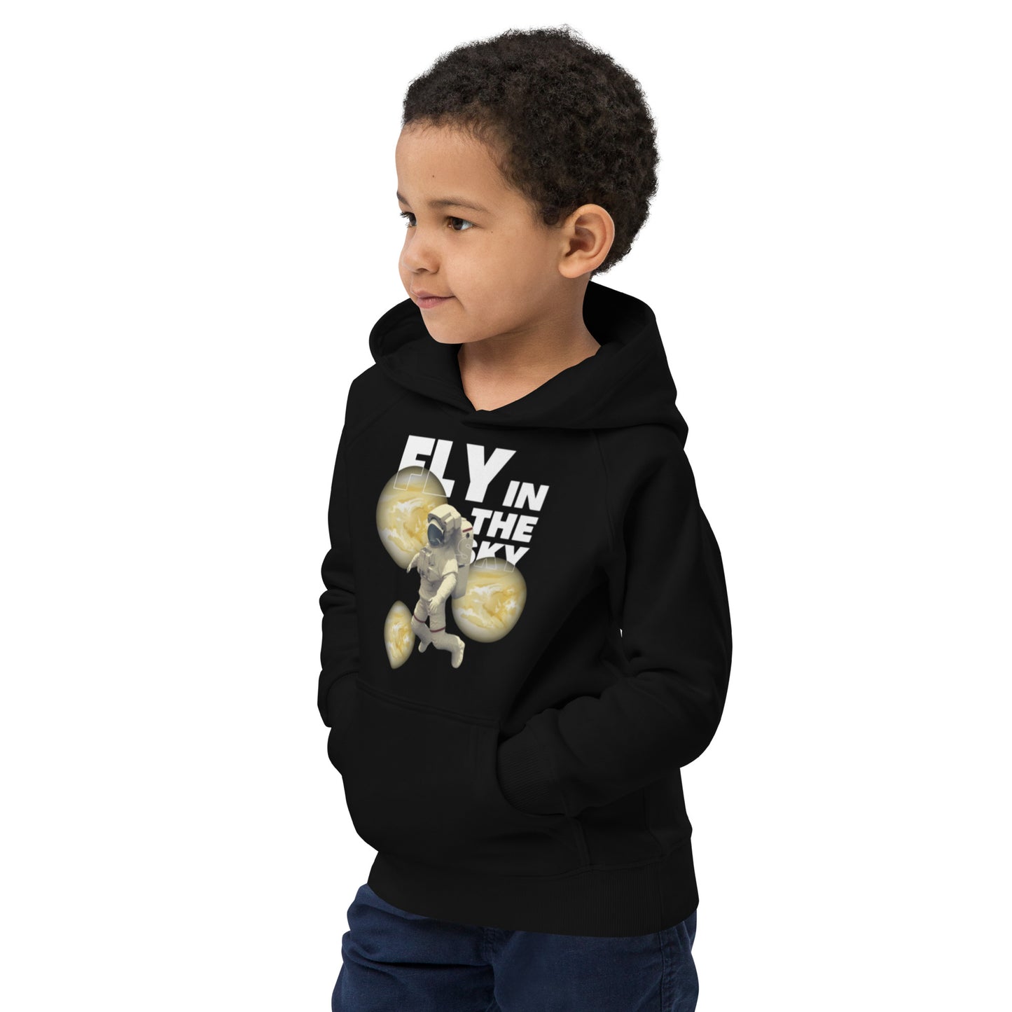 Kids eco hoodie / Graphic hoodie