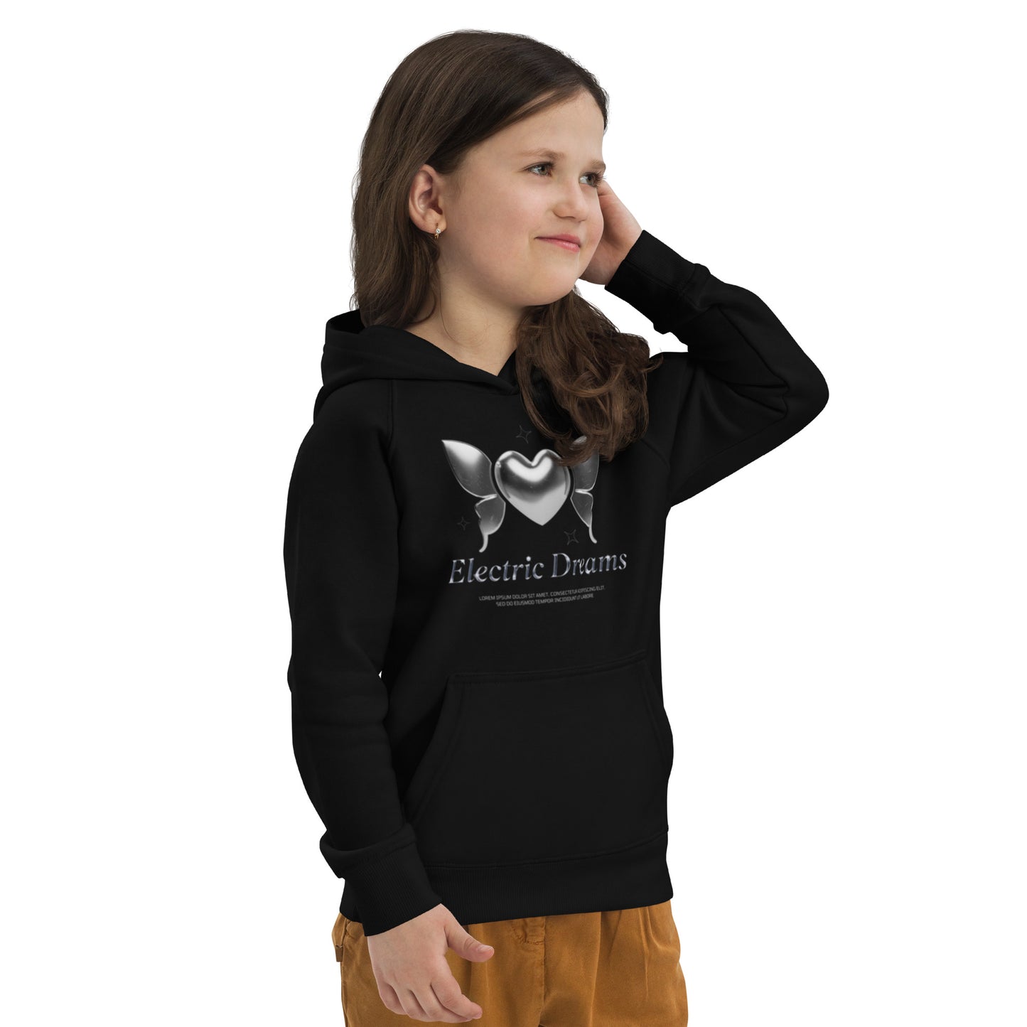 Kids eco hoodie / Graphic hoodie