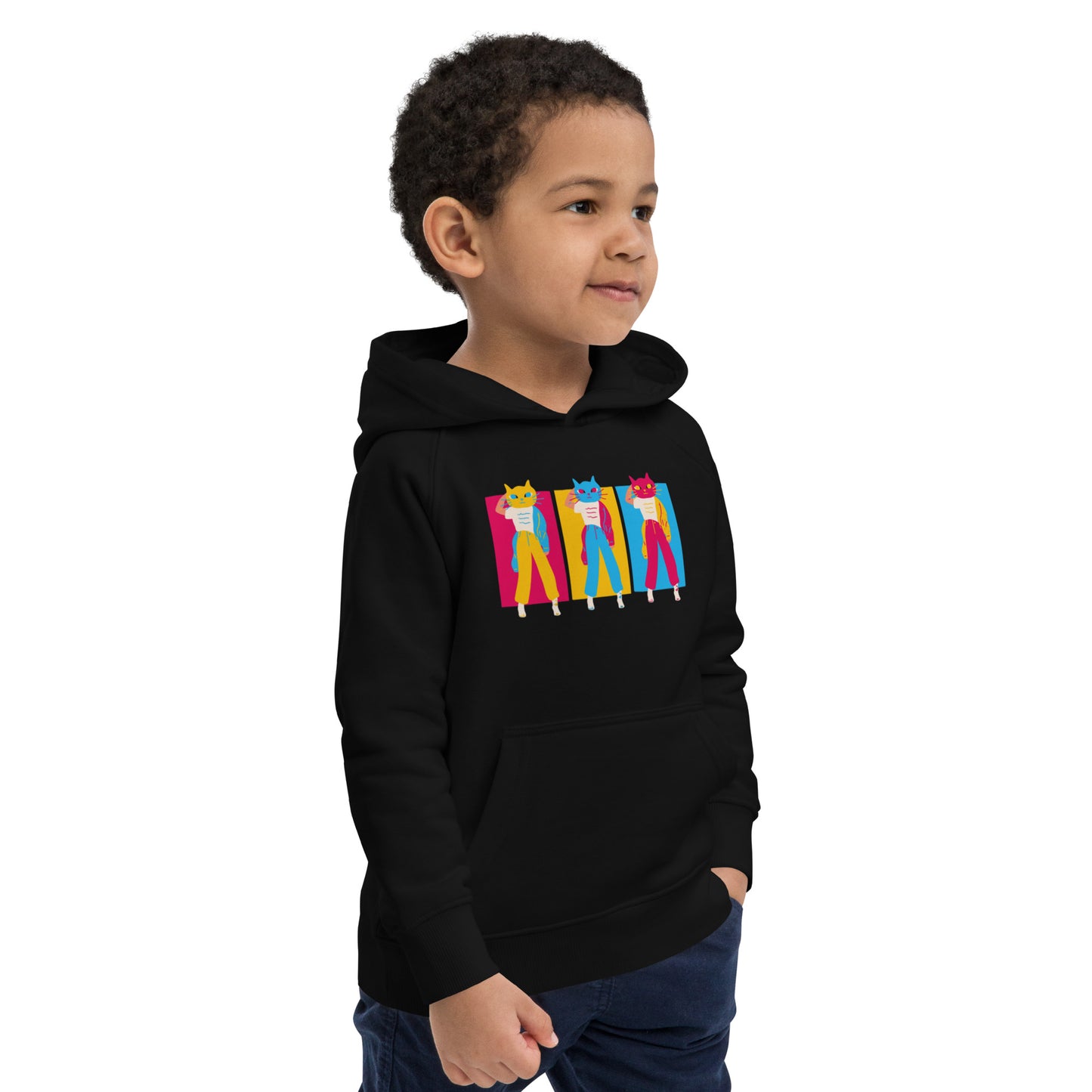 Kids eco hoodie / Graphic hoodie