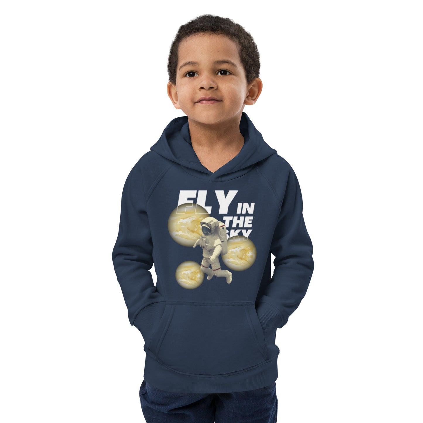 Kids eco hoodie / Graphic hoodie