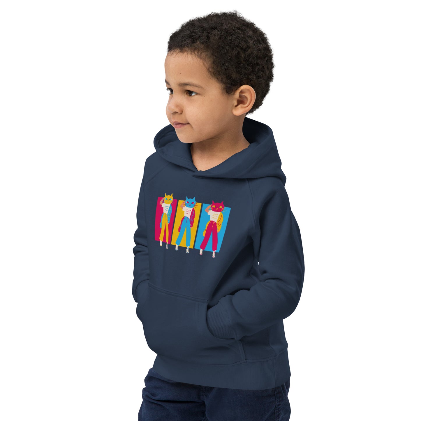 Kids eco hoodie / Graphic hoodie