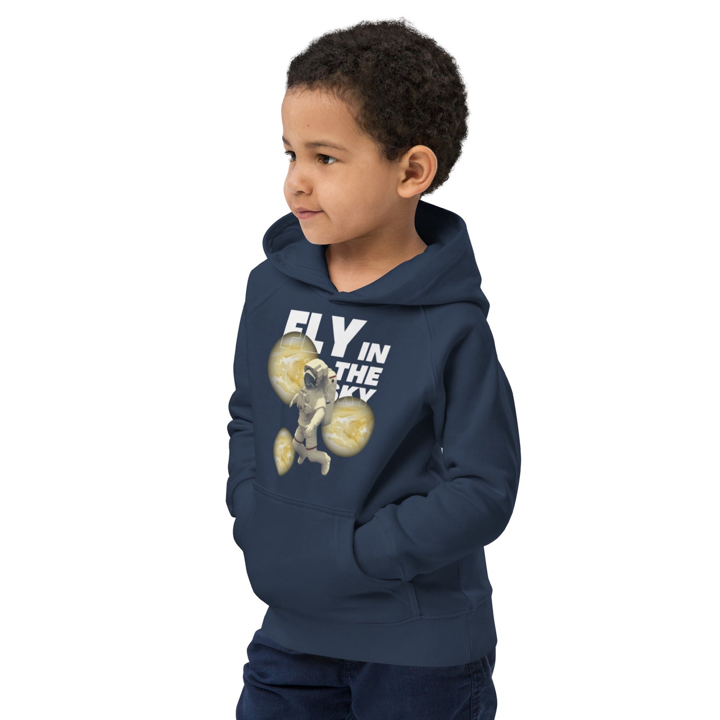 Kids eco hoodie / Graphic hoodie