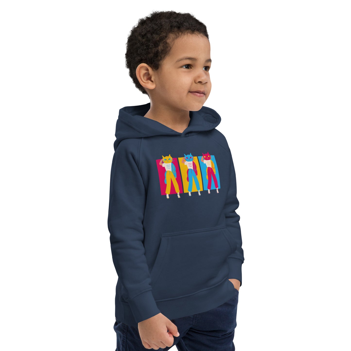 Kids eco hoodie / Graphic hoodie