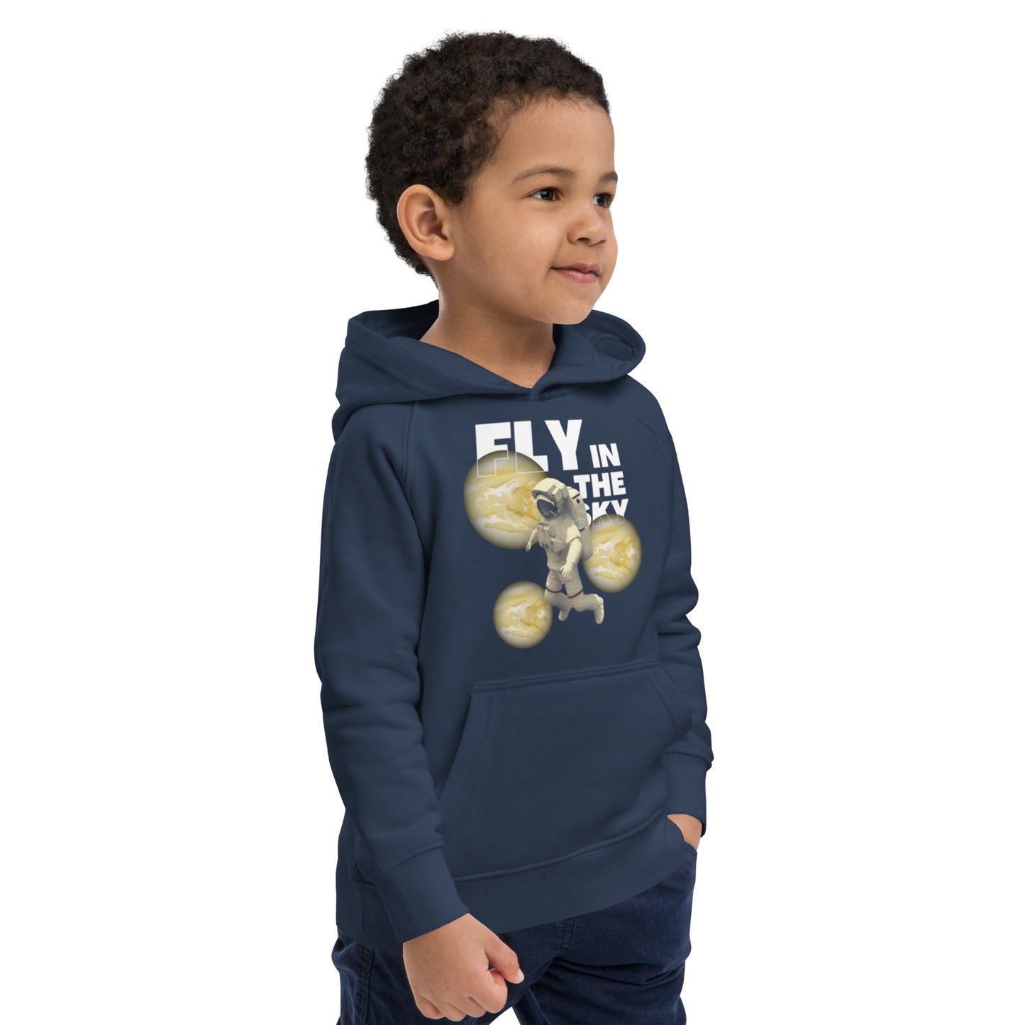 Kids eco hoodie / Graphic hoodie