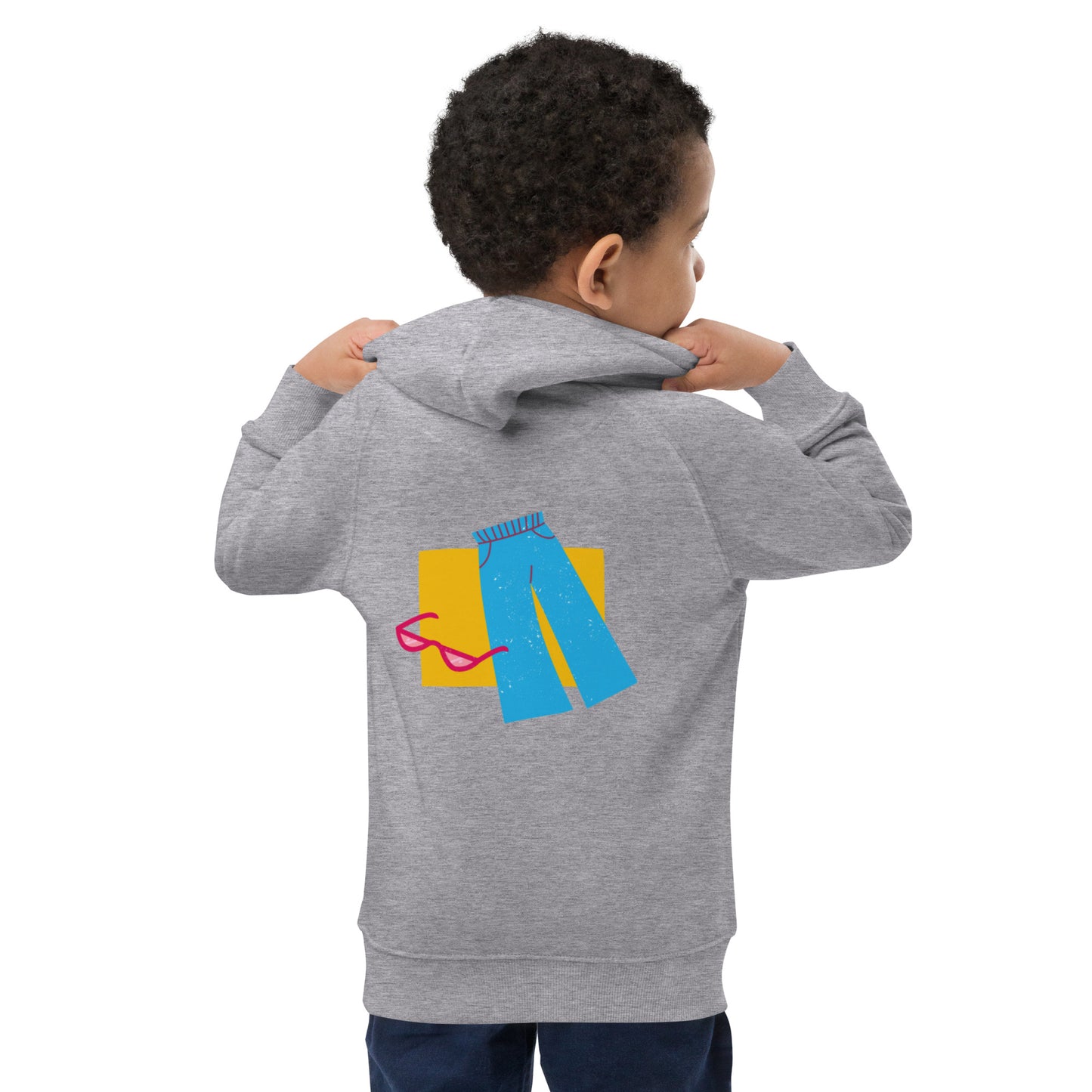 Kids eco hoodie / Graphic hoodie