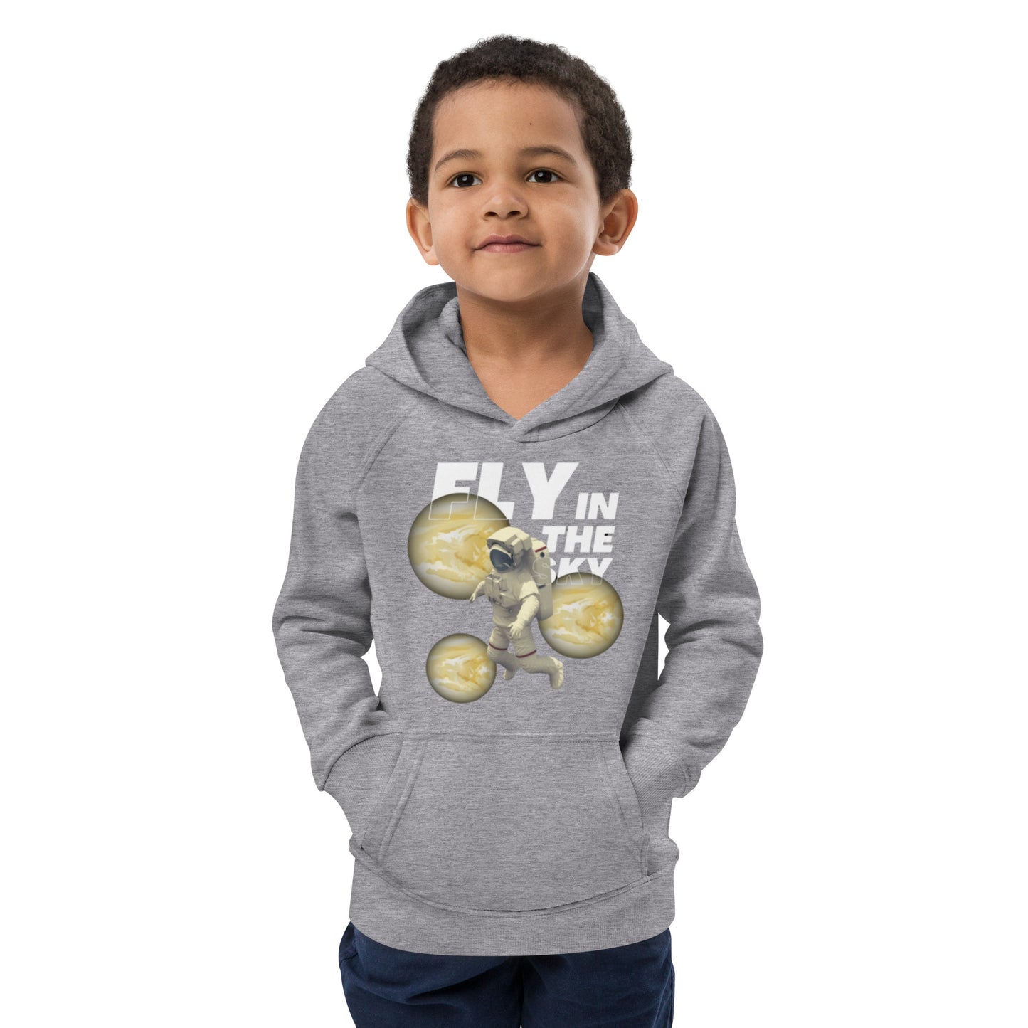 Kids eco hoodie / Graphic hoodie