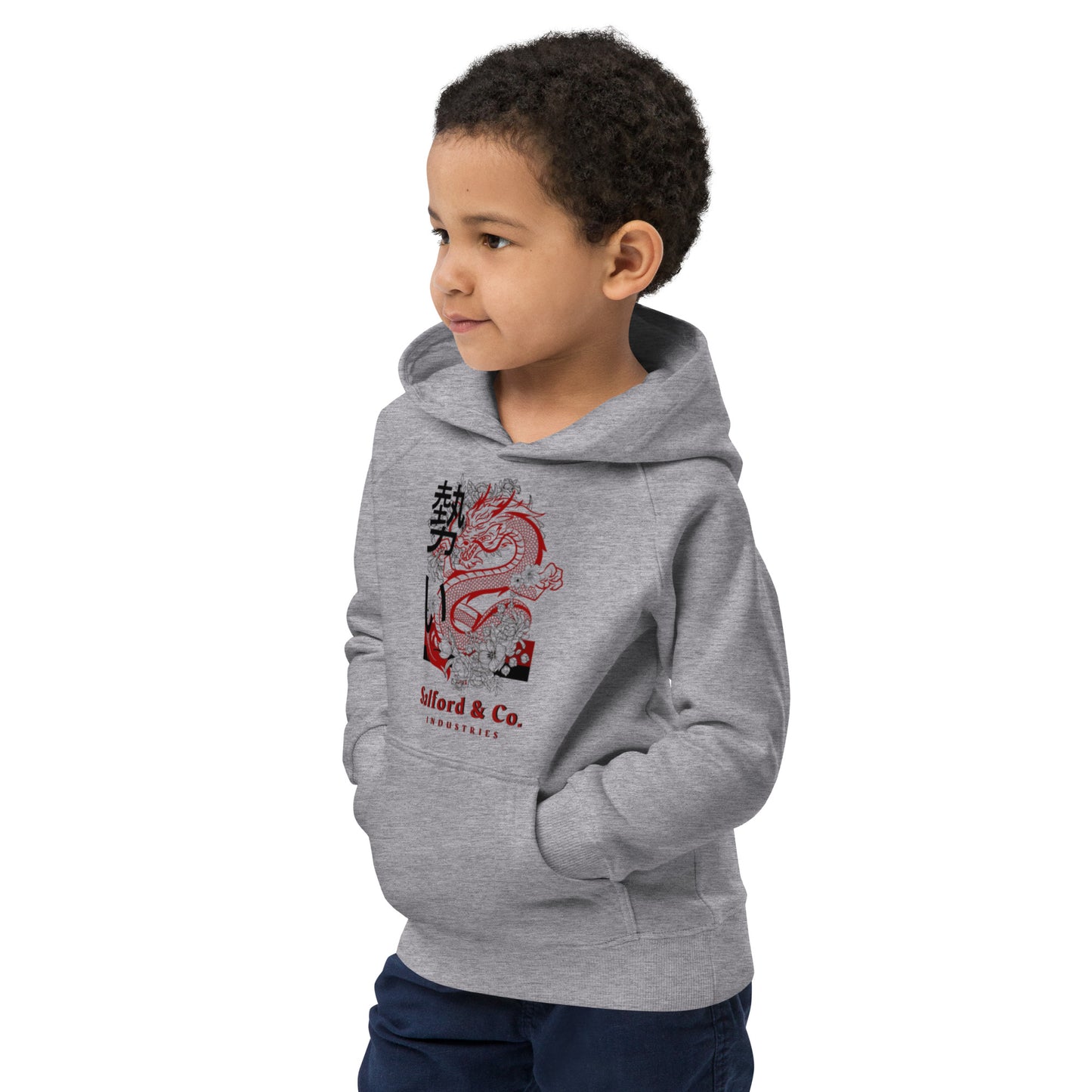 Kids eco hoodie / Graphic hoodie