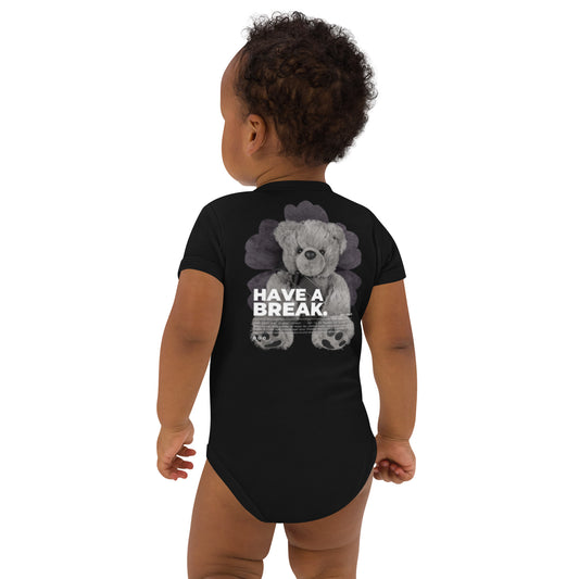 Organic cotton baby bodysuit