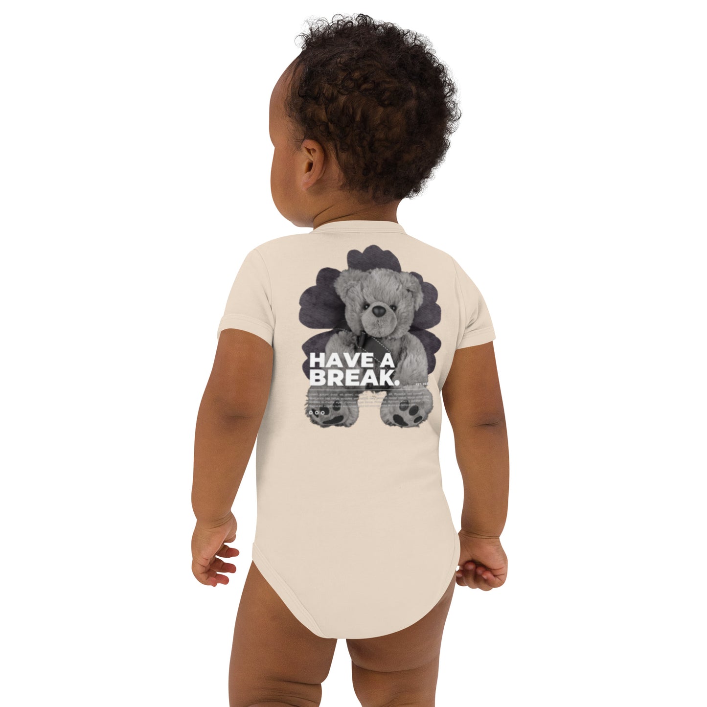 Organic cotton baby bodysuit