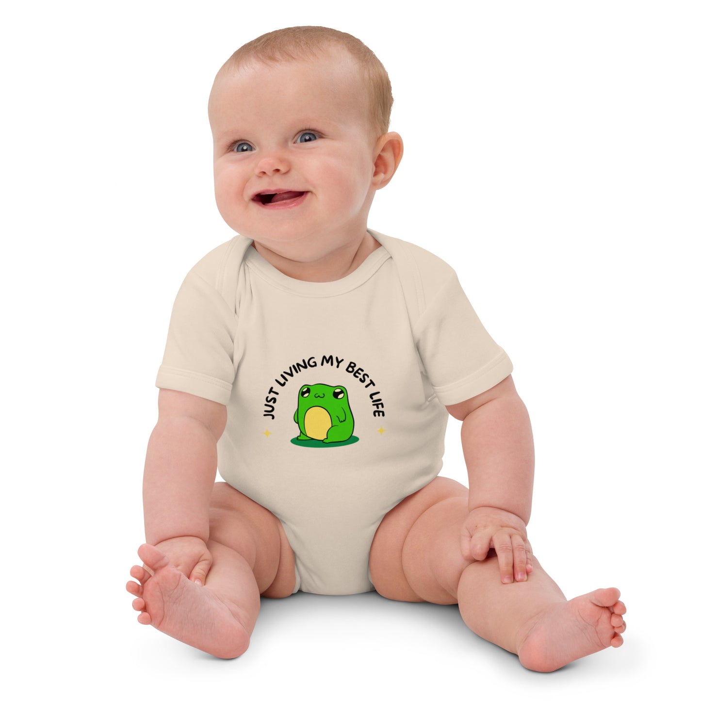 Organic cotton baby bodysuit