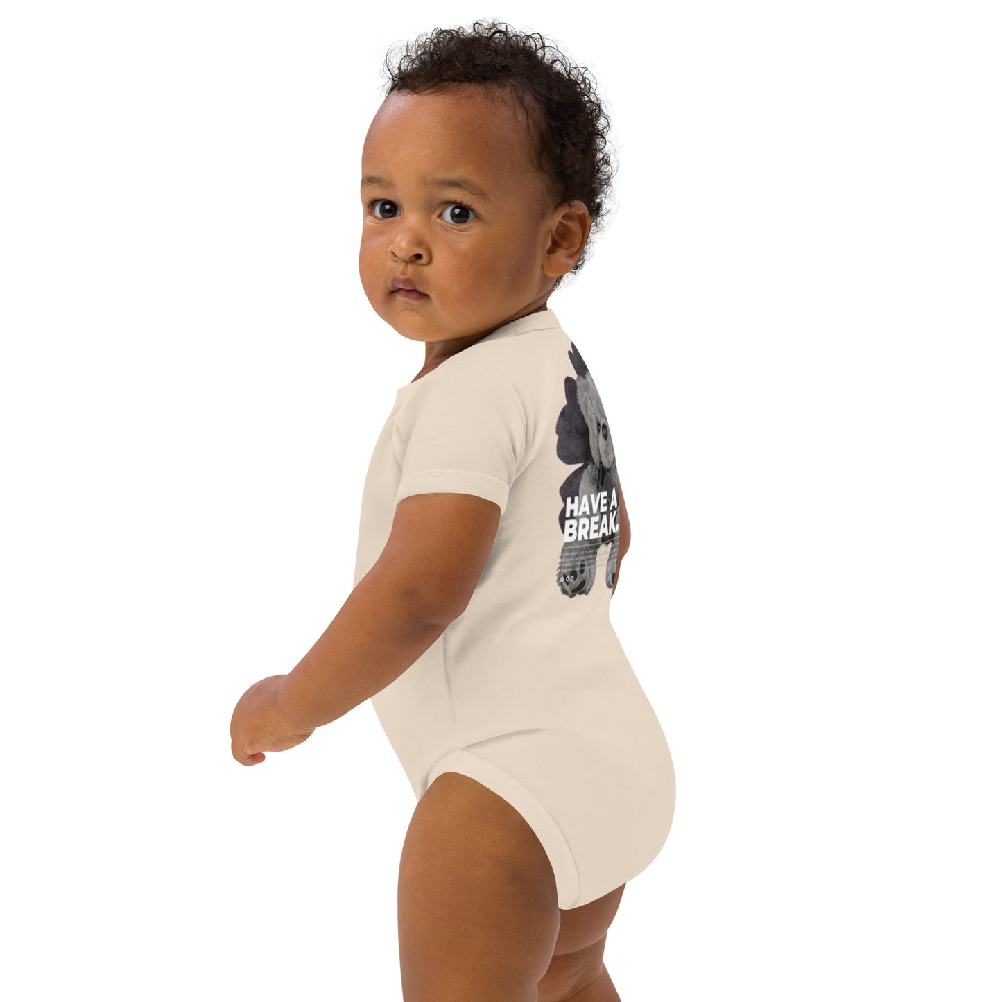 Organic cotton baby bodysuit