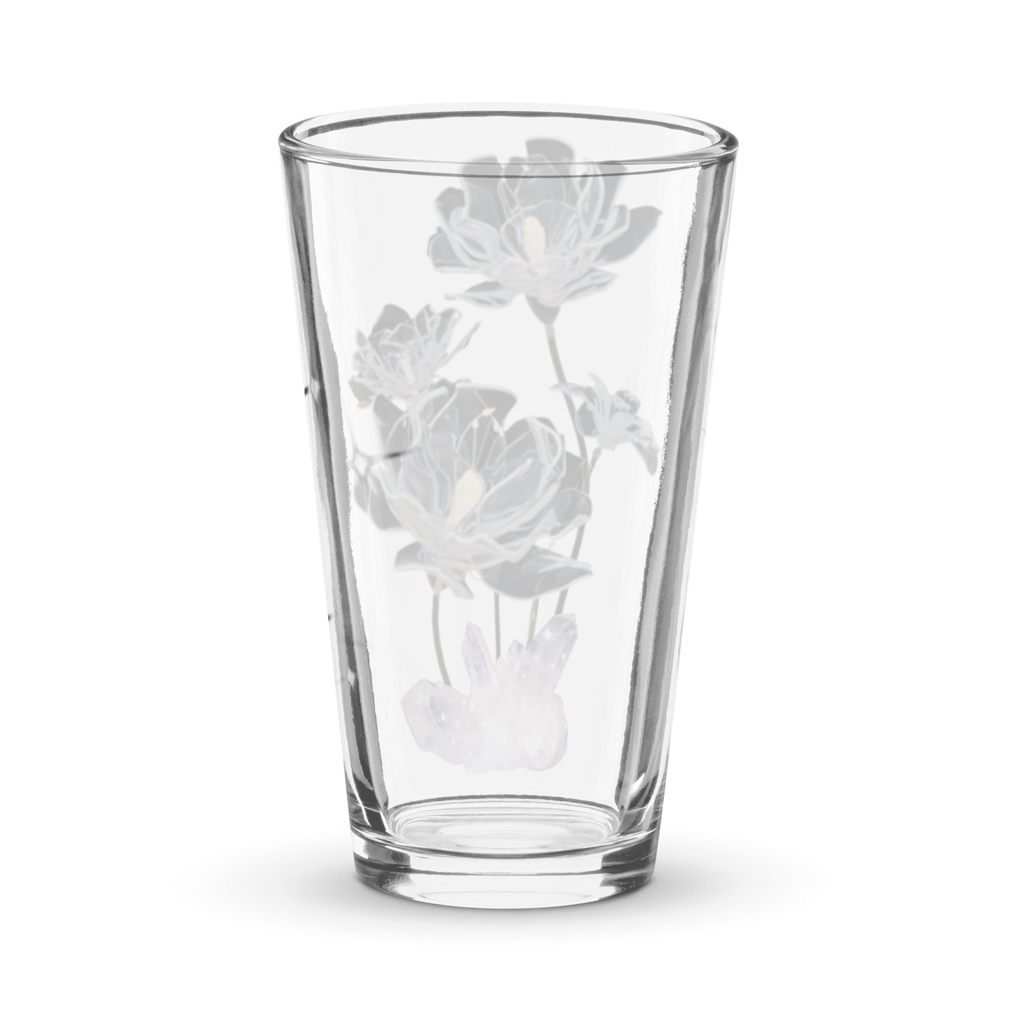 Shaker pint glass / Painted on