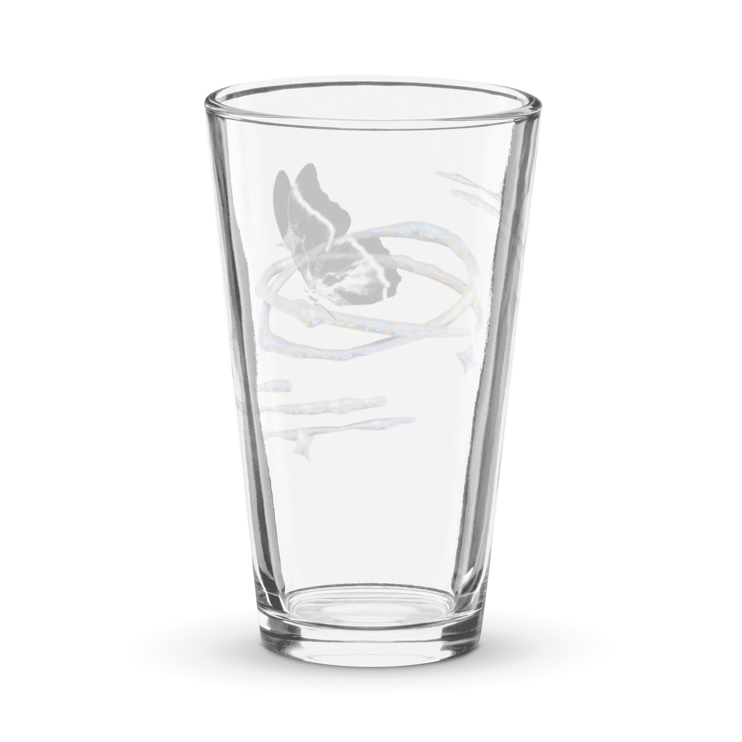 Shaker pint glass / Painted on