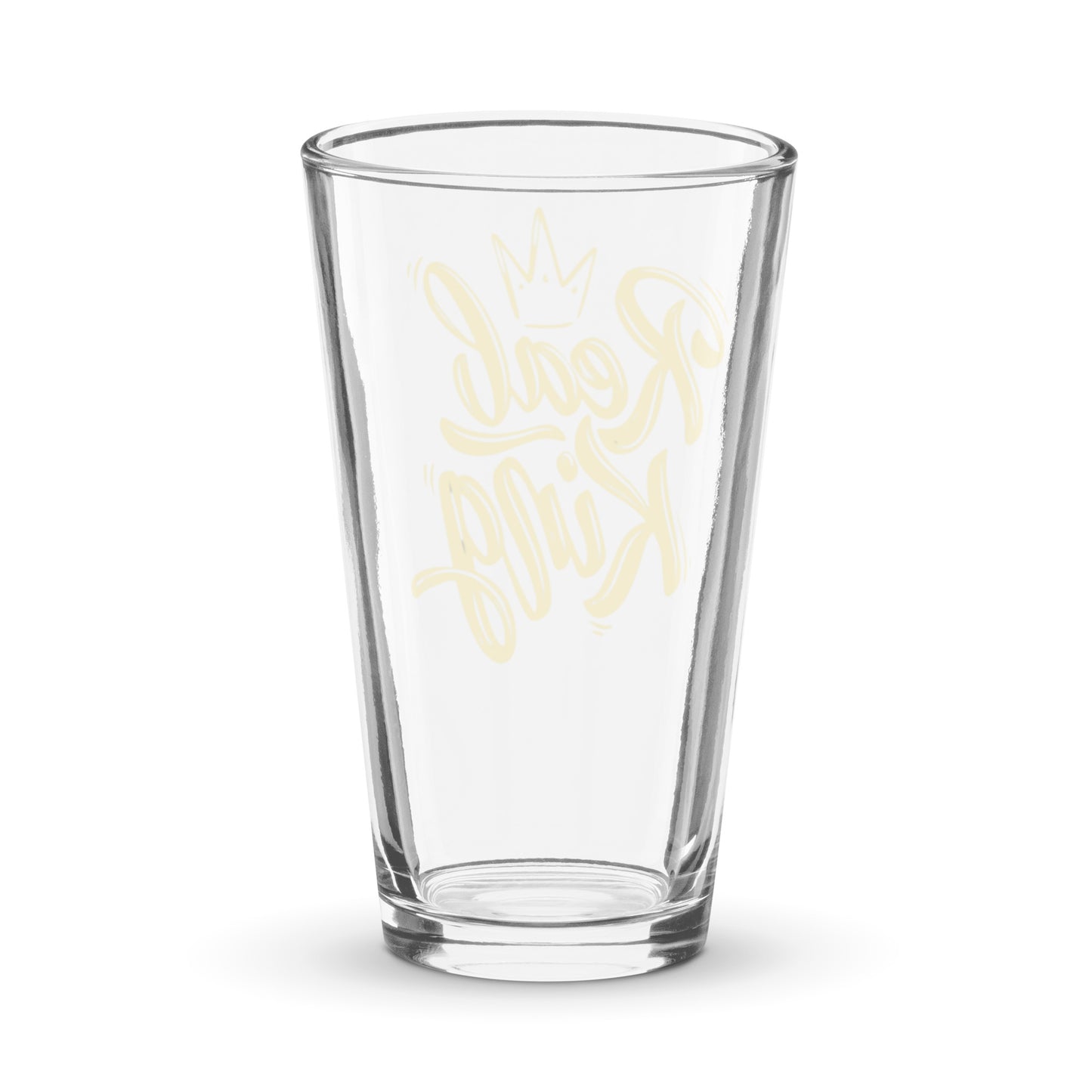 Shaker pint glass / Painted on