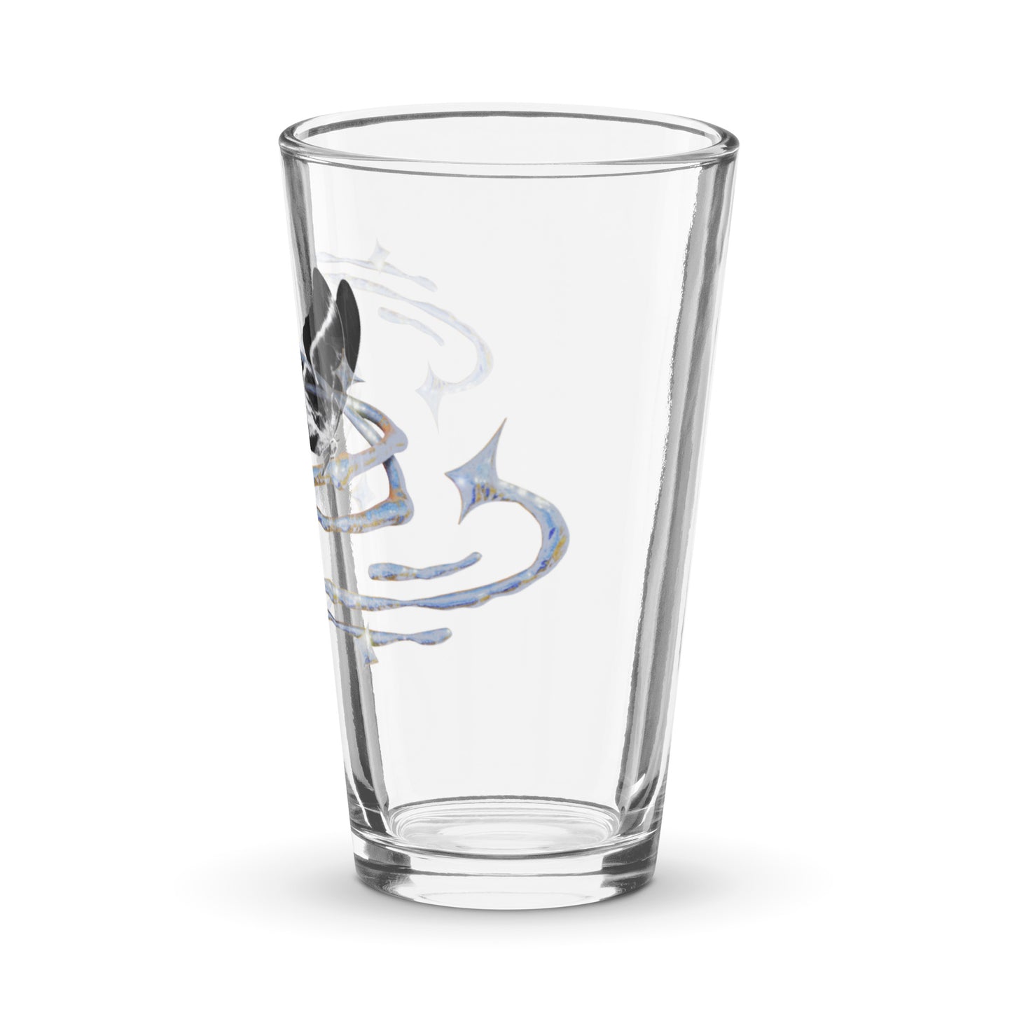 Shaker pint glass / Painted on