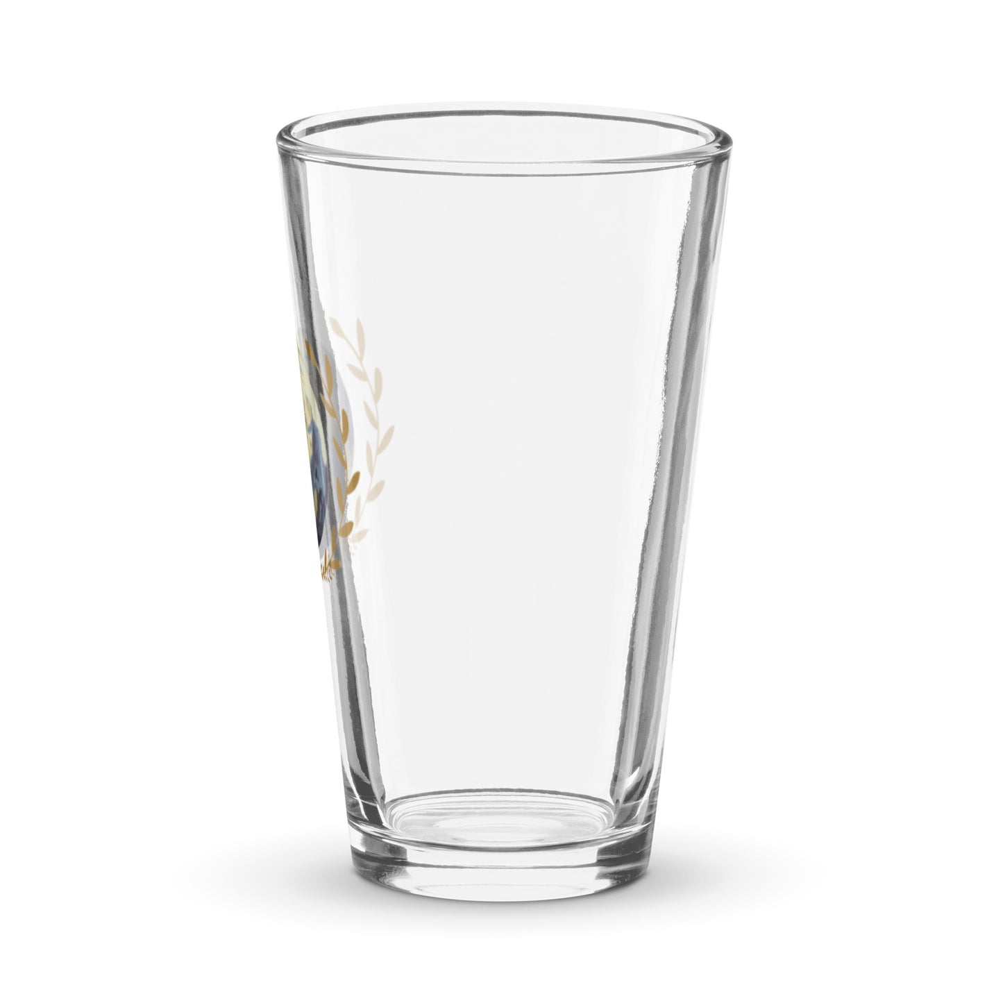 Shaker pint glass / Painted on