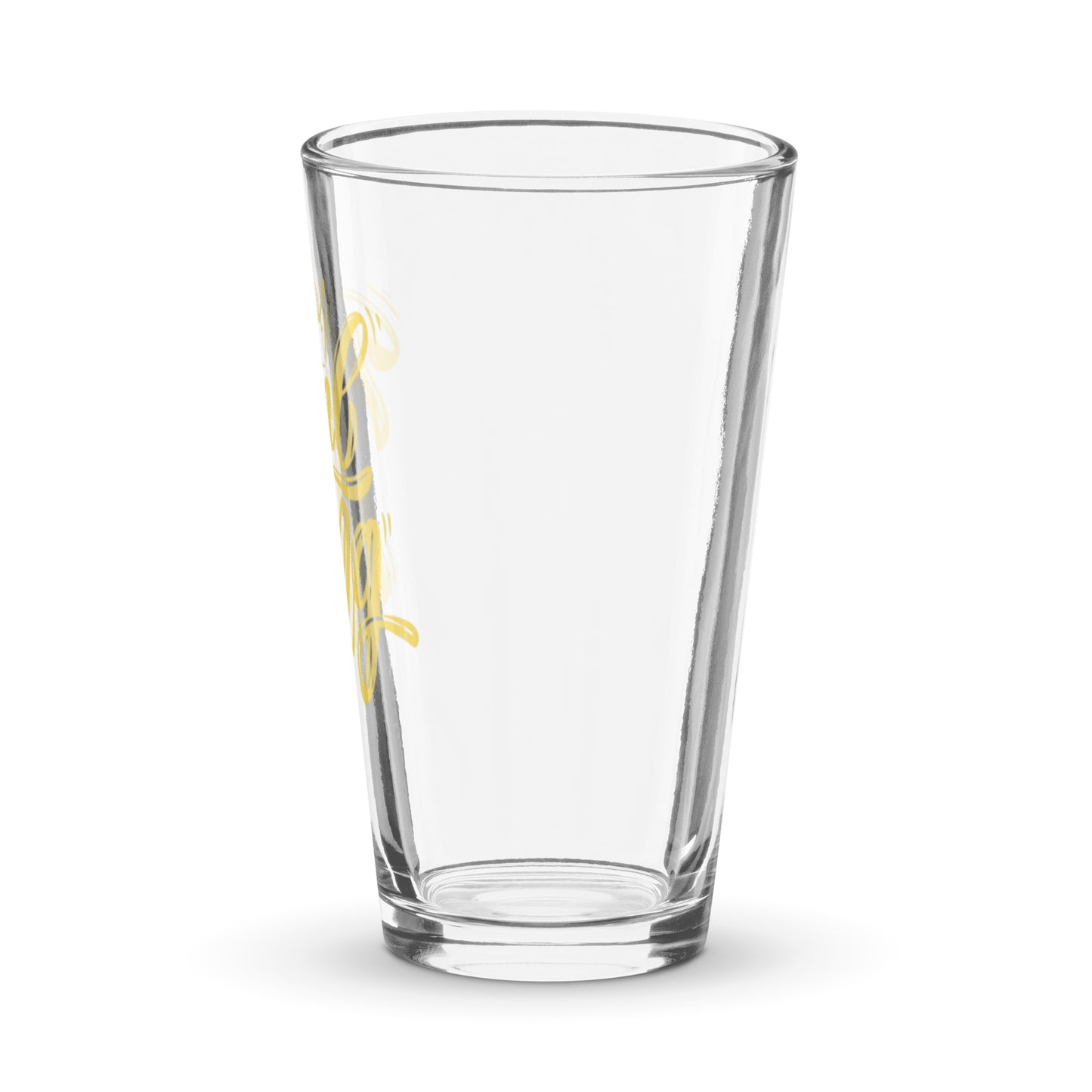 Shaker pint glass / Painted on