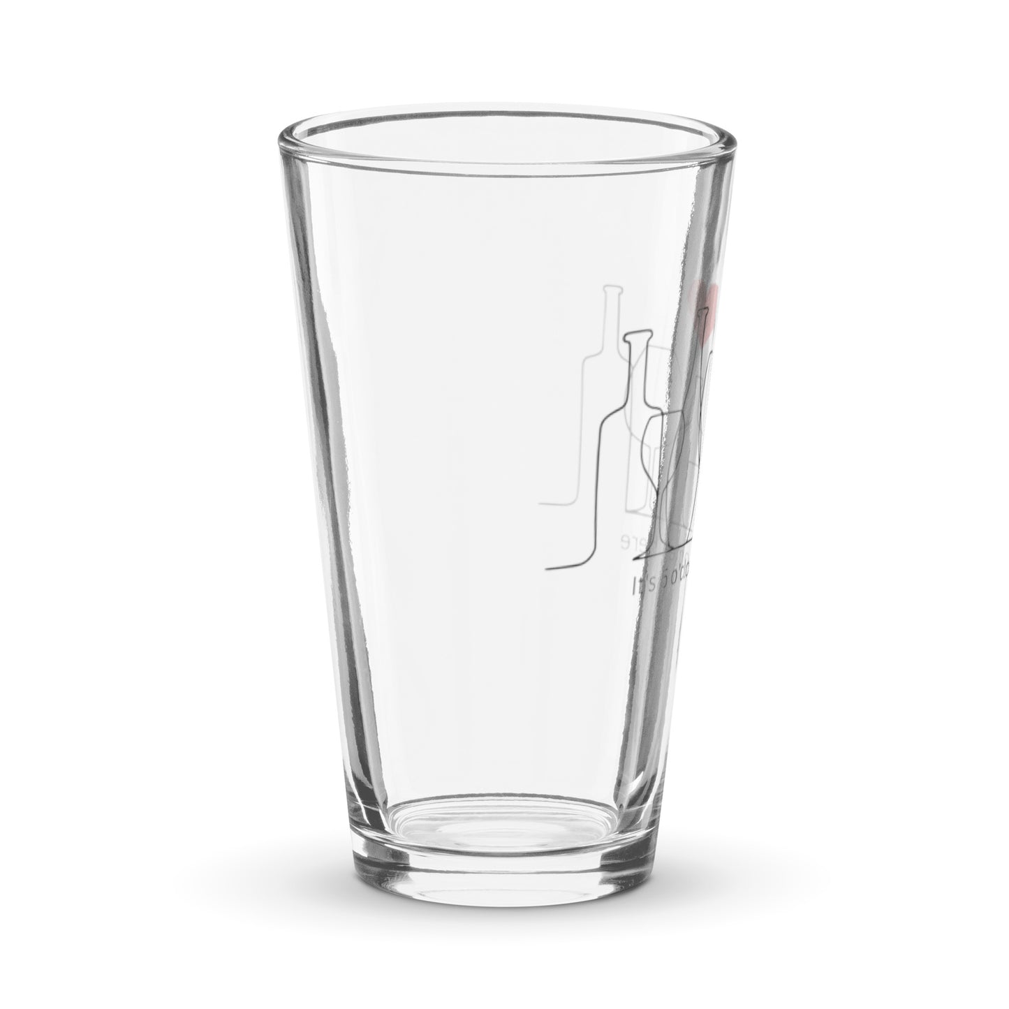 Shaker pint glass