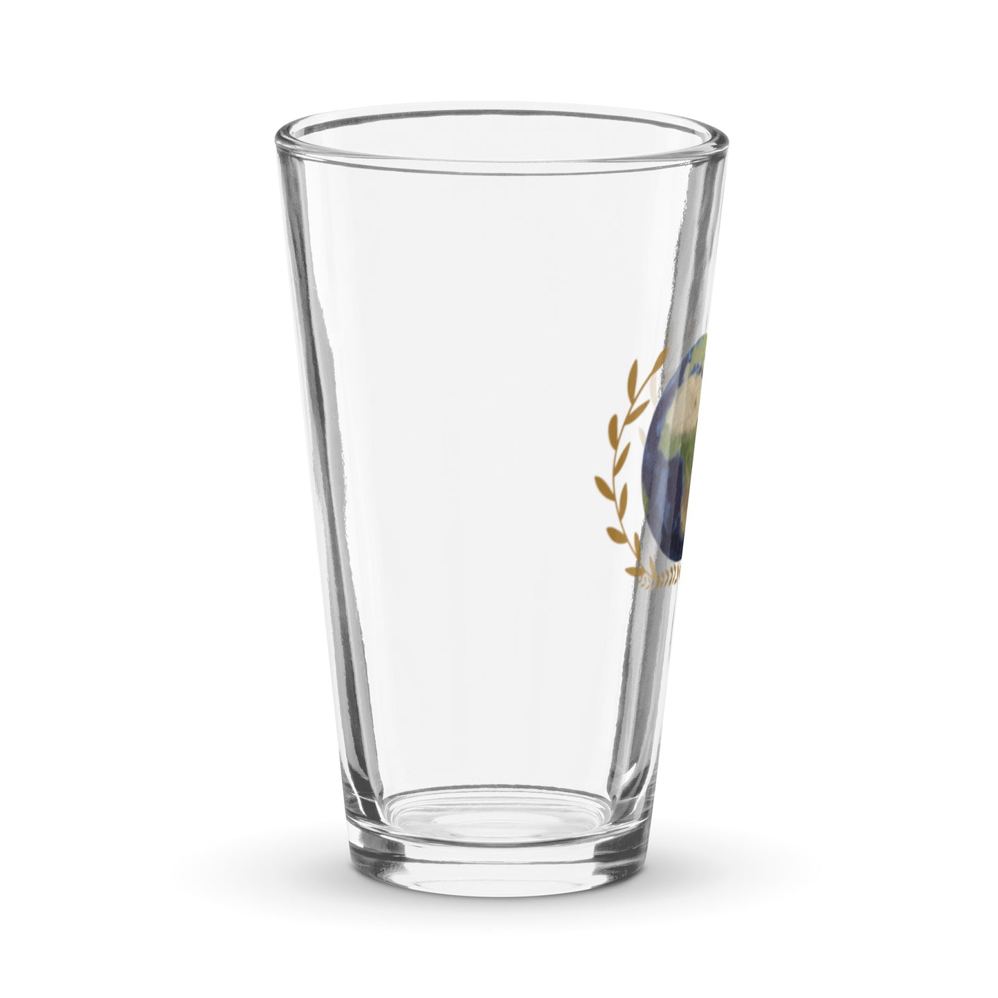 Shaker pint glass / Painted on