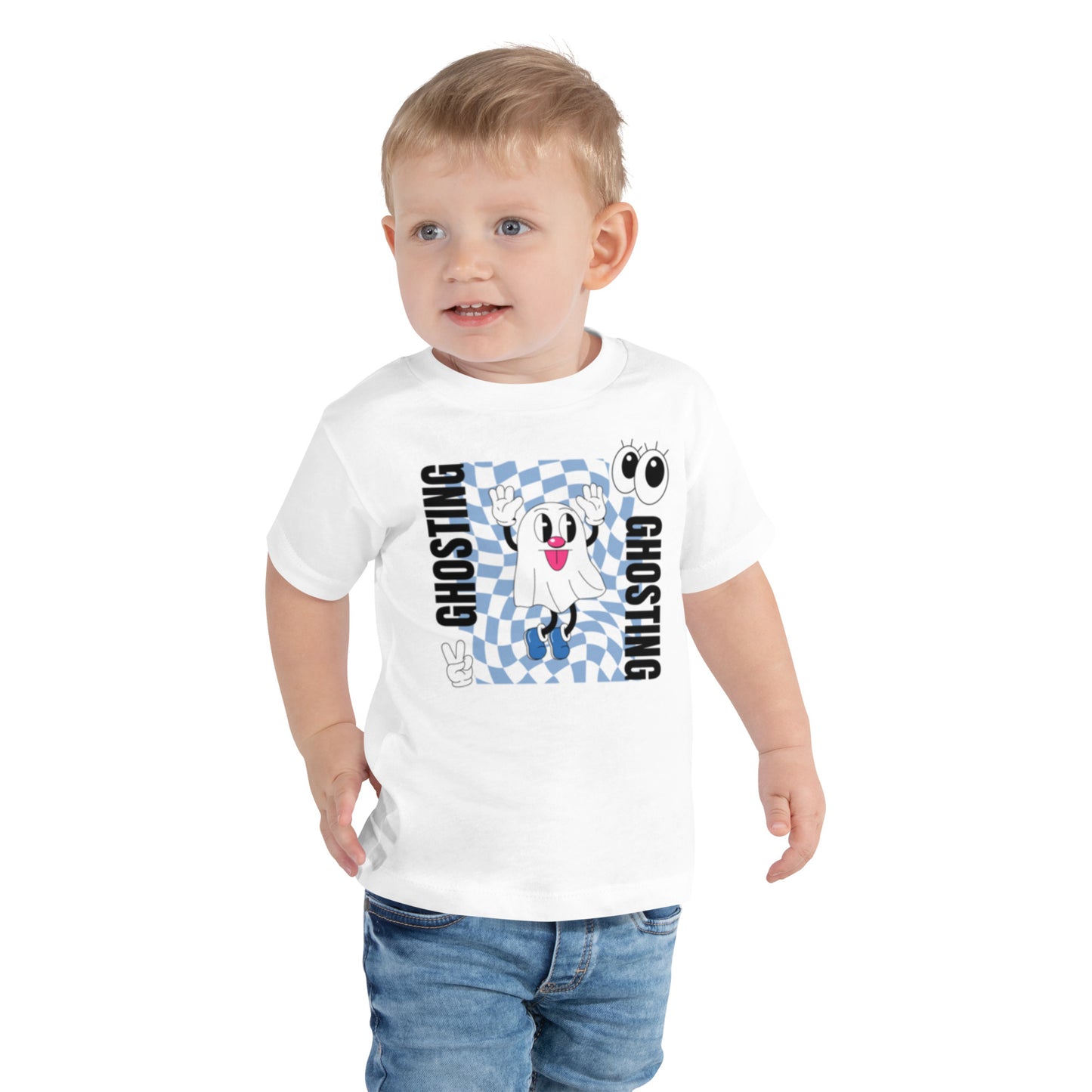 Toddler Short Sleeve Tee /  letter Graphic tee