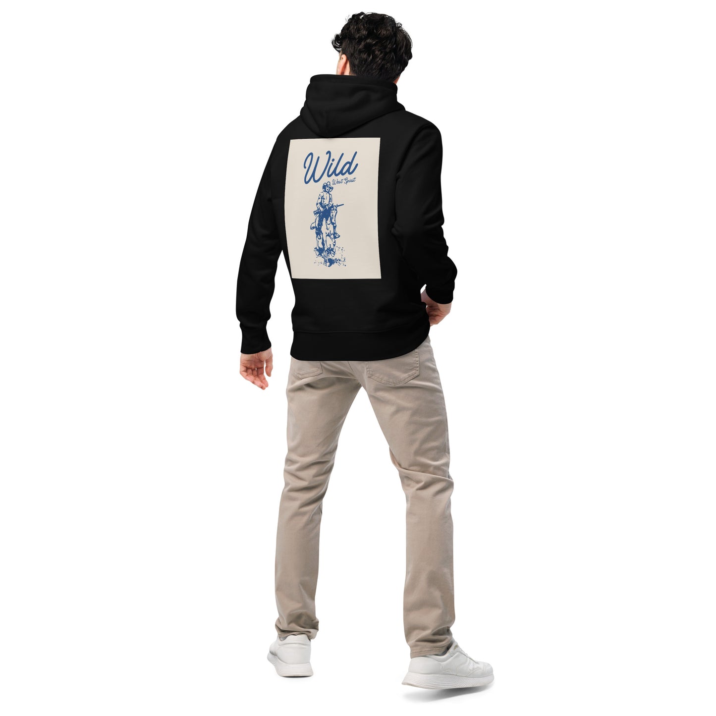 fit-hooded pocket Drop shoulder eco hoodie