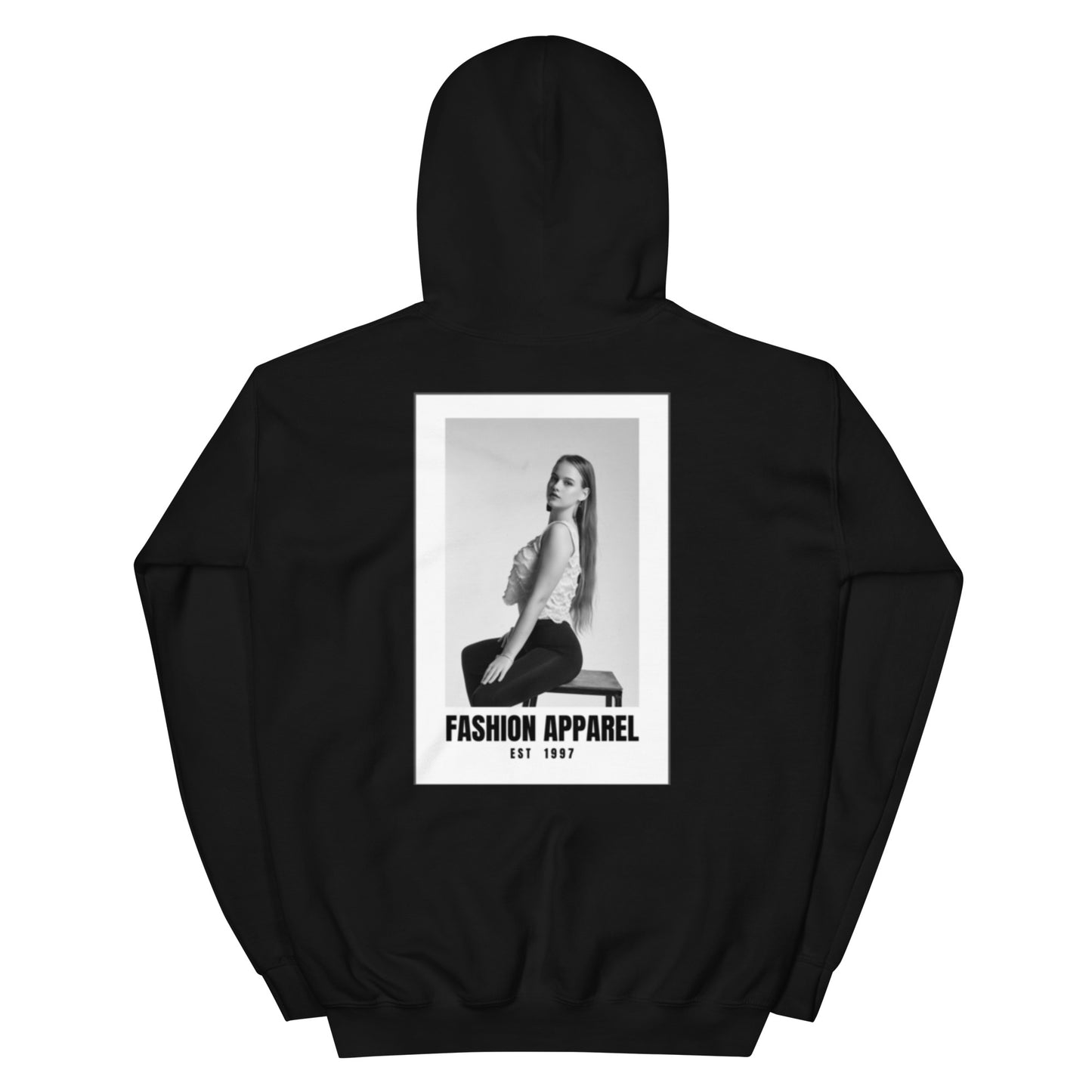 Slogan Graphic Drop shoulder Hoodie