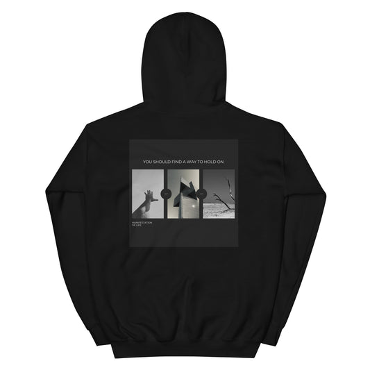 Graphic Drawstring Thermal lined Hoodie