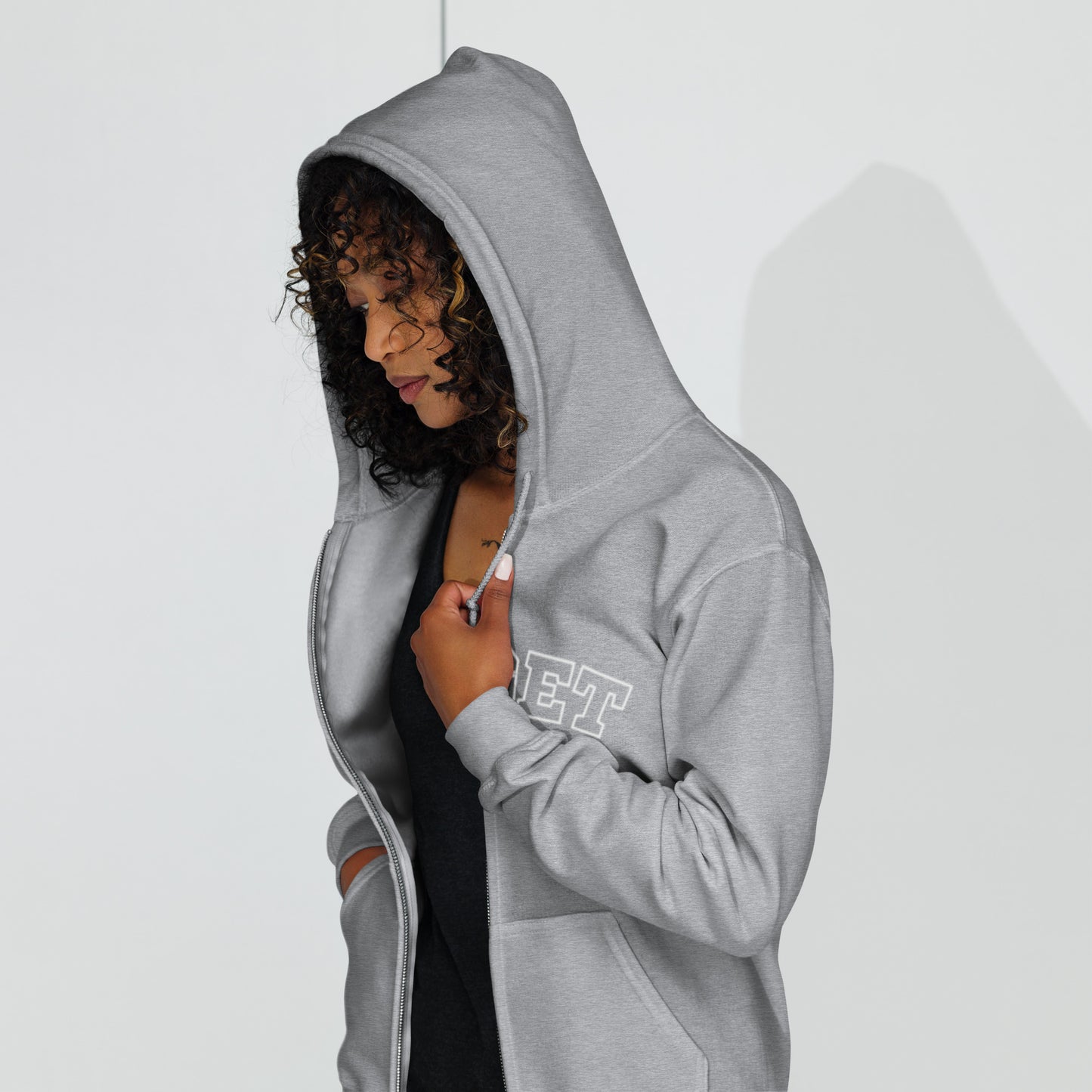 urbenchill men´ hooded knit heavy blend zip hoodie