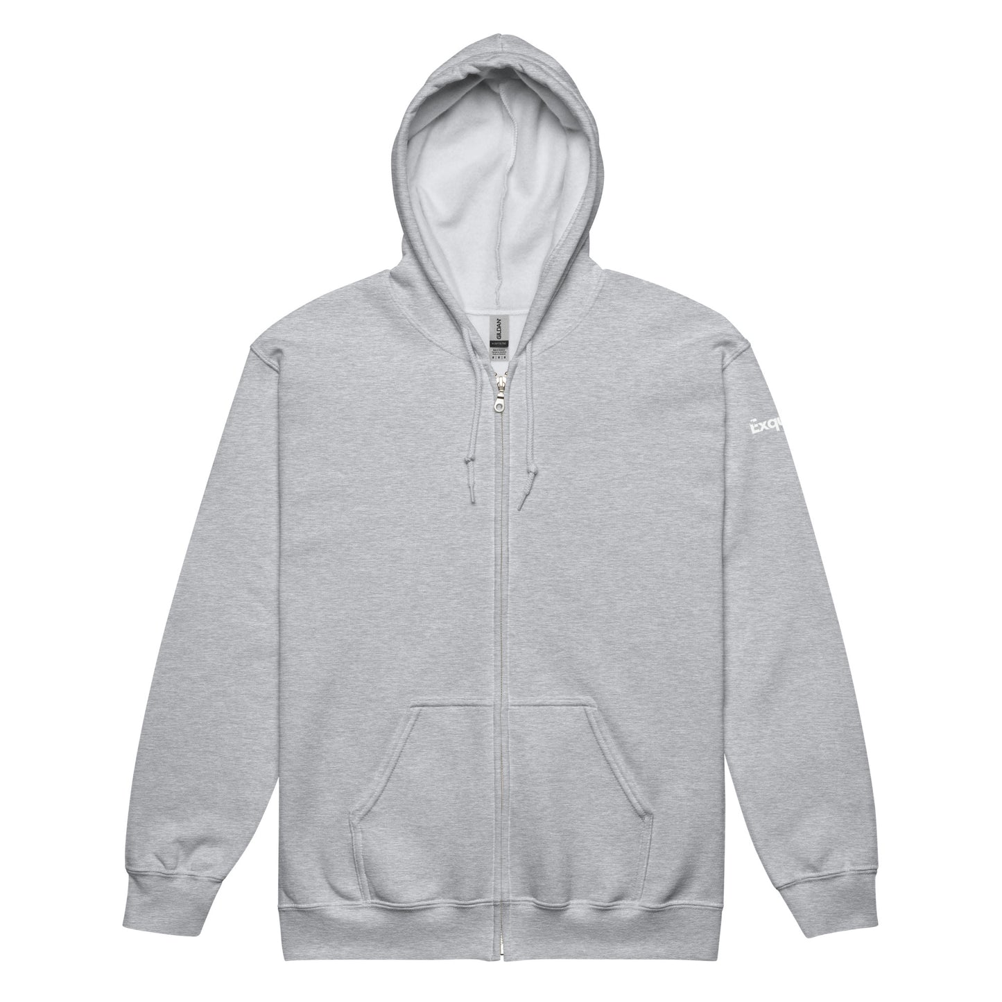 EZwear Slogan heavy blend zip hoodie