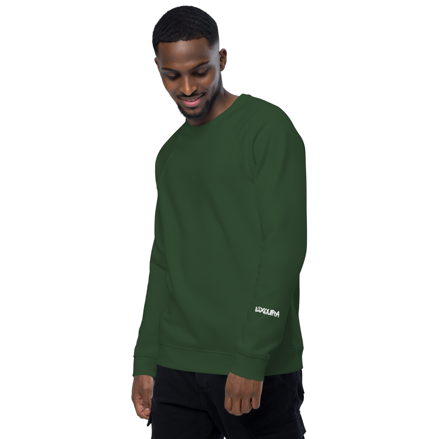 fleece lined Raglan sweatshirt