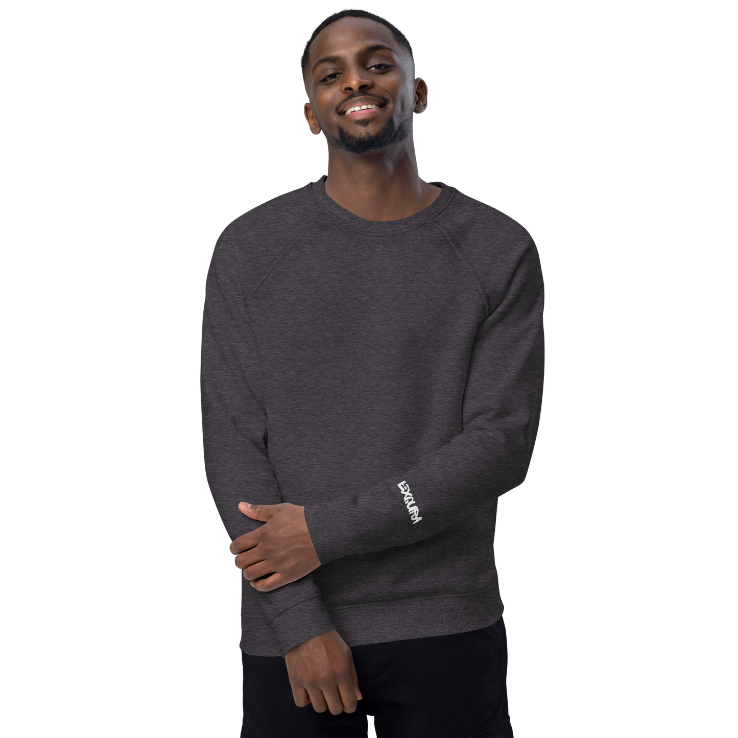 fleece lined Raglan sweatshirt