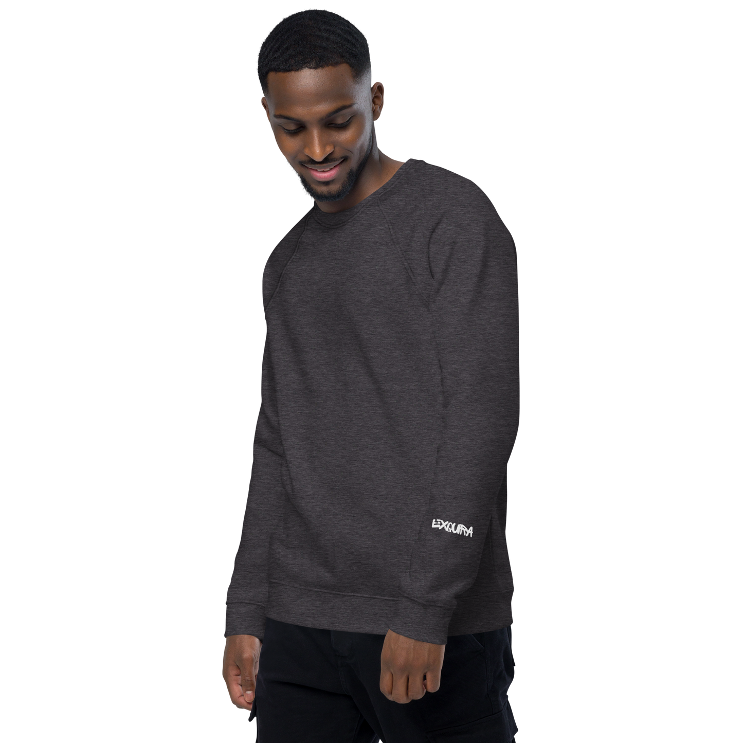 fleece lined Raglan sweatshirt