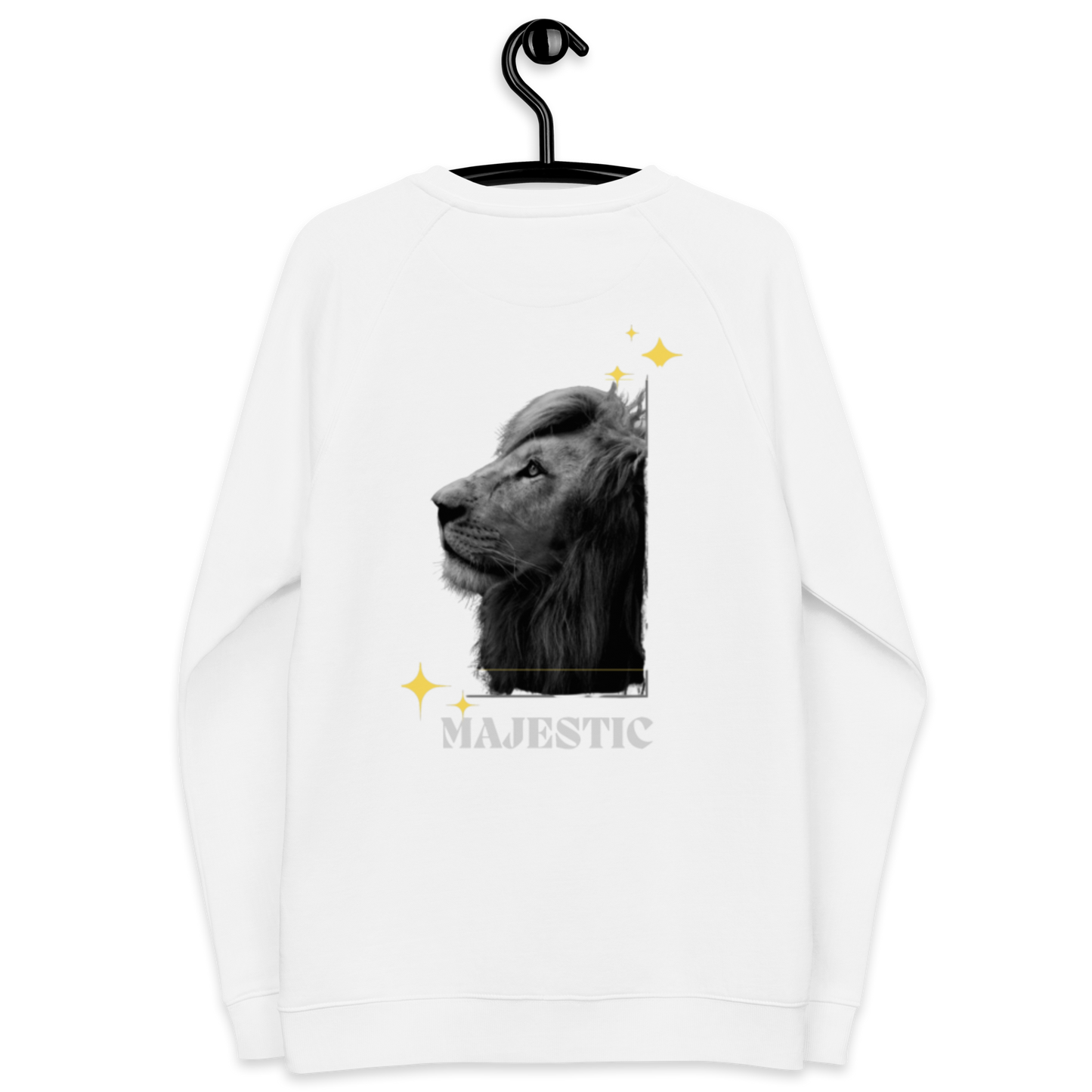 fleece lined Raglan sweatshirt