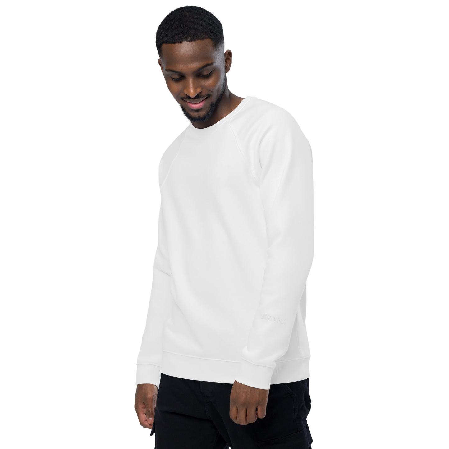 fleece lined Raglan sweatshirt