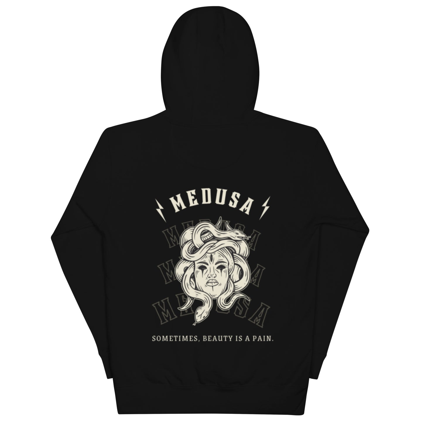 women´ medusa print round sweatshirt Hoodie