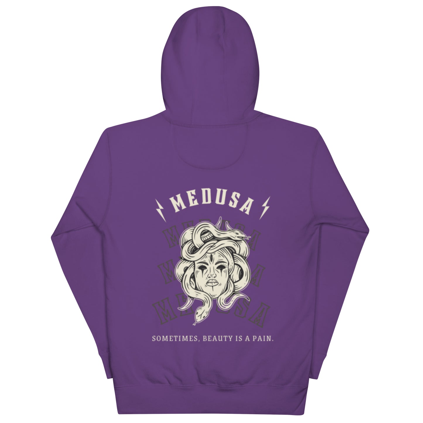 women´ medusa print round sweatshirt Hoodie